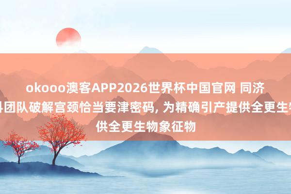 okooo澳客APP2026世界杯中国官网 同济病院产科团队破解宫颈恰当要津密码, 为精确引产提供全更生物象征物