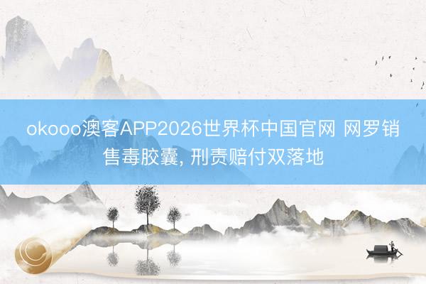 okooo澳客APP2026世界杯中国官网 网罗销售毒胶囊， 刑责赔付双落地